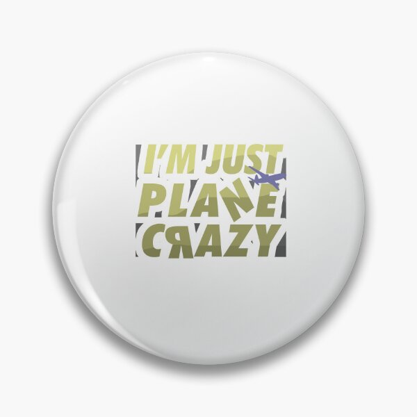 Item preview, Just Plane Crazy Design for a Pilot or Aviationgeek designed and sold by sebastian3210.