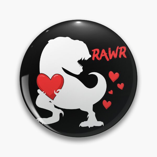 Item preview, Rawr T-Rex Girls Boys Kids Dinosaur Valentines Day T-Rex Gear designed and sold by DynamicDesign.