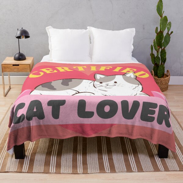 Item preview, Certified Cat Lover with a Cute Cat designed and sold by quinellie.
