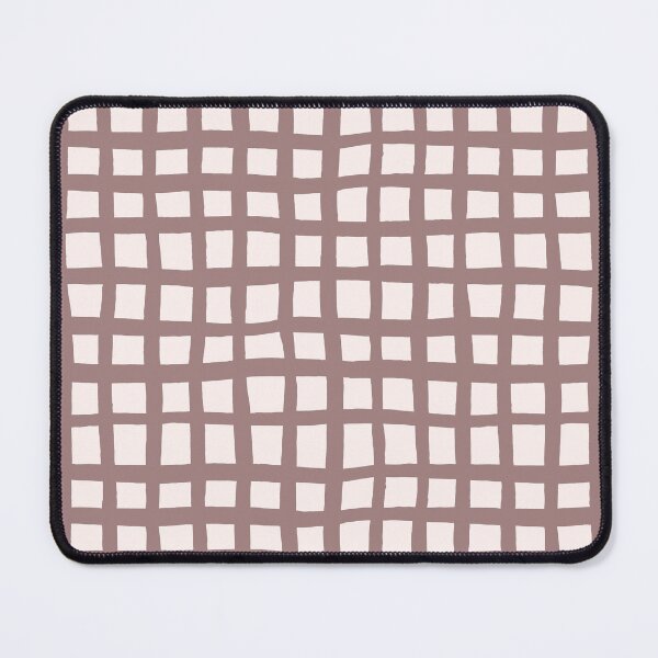 Item preview, Warm grey and Cream check designed and sold by FrancesPoff.