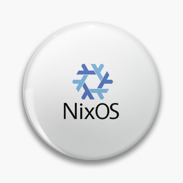 Item preview, NixOs blue with text designed and sold by yisraeldov.