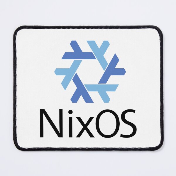 Item preview, NixOs blue with text designed and sold by yisraeldov.