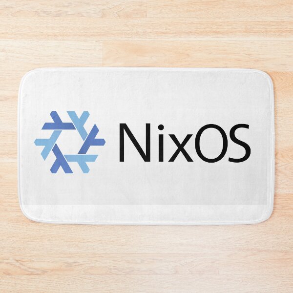 Item preview, NixOs blue with text designed and sold by yisraeldov.