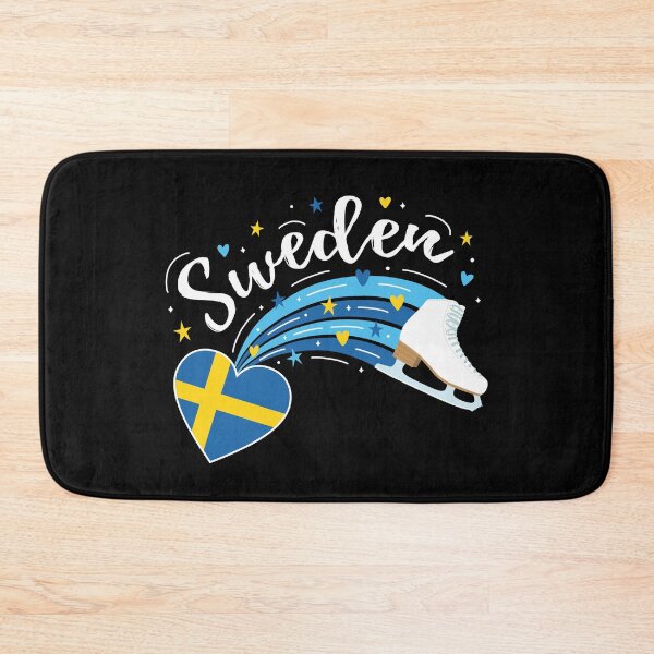 Item preview, Figure Skating Sweden (Black Background) designed and sold by TripleTriple.