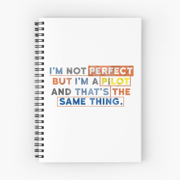 Item preview, I am not perfect but I am a Pilot Design designed and sold by sebastian3210.