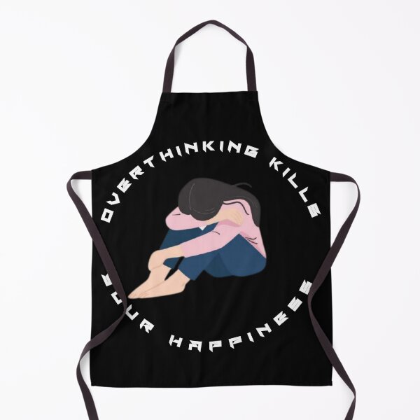 Item preview, Overthinking Kills Your Happiness designed and sold by diva-design.