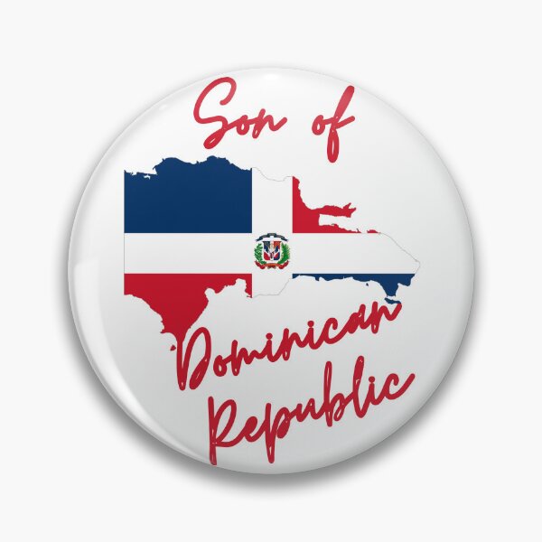 Item preview, Son of Dominican Republic Map Flag designed and sold by NovawayDirect.