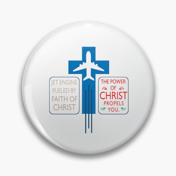 Item preview, Plane Fueled with the Faith of Christ Design designed and sold by sebastian3210.