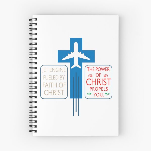 Item preview, Plane Fueled with the Faith of Christ Design designed and sold by sebastian3210.
