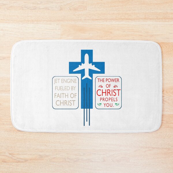 Item preview, Plane Fueled with the Faith of Christ Design designed and sold by sebastian3210.