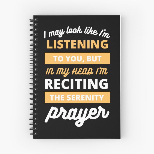 Item preview, Serenity prayer. Funny AA Humour.  designed and sold by superbling.
