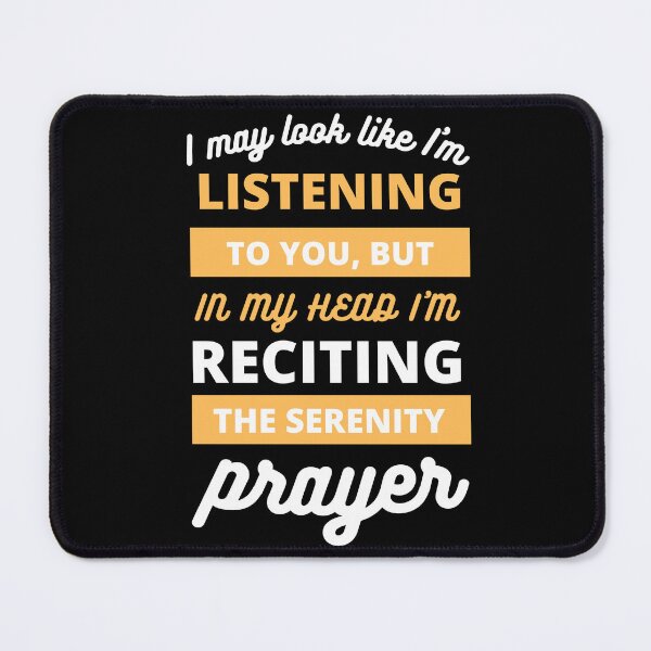 Item preview, Serenity prayer. Funny AA Humour. designed and sold by superbling.