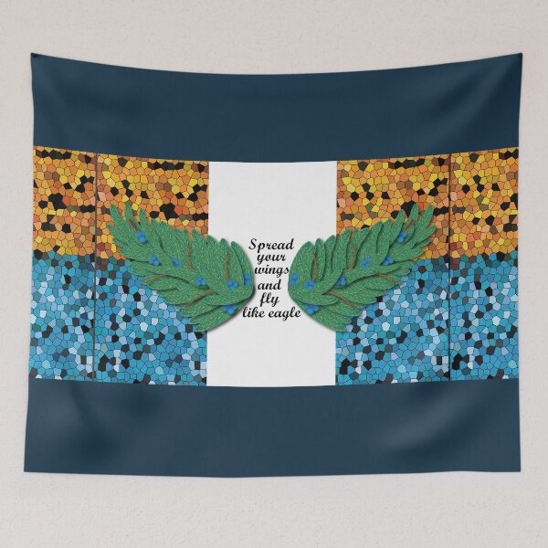Item preview, Fly like eagle designed and sold by ArtBannerDesign.