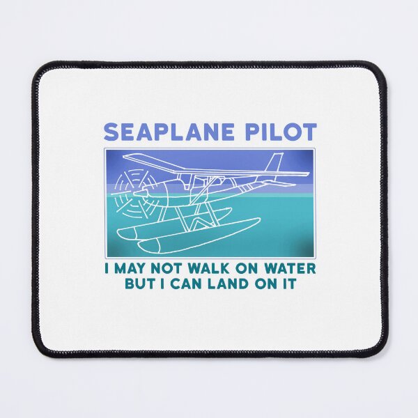 Item preview, Seaplane Pilot Walks on Water Design designed and sold by sebastian3210.