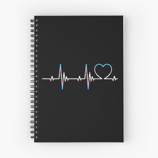 Item preview, Transgender Heartbeat Trans Pride Heart Pulse Cute designed and sold by alenaz.