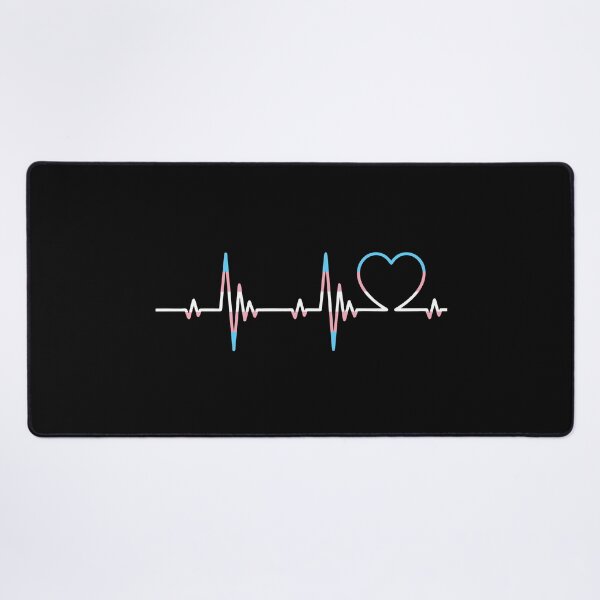 Item preview, Transgender Heartbeat Trans Pride Heart Pulse Cute designed and sold by alenaz.