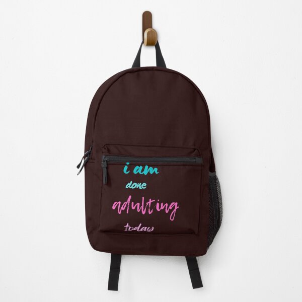 Item preview, Copy of i am done adulting today,funny,work,cute, designed and sold by SENMARO100.