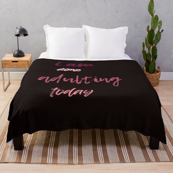Item preview, Copy of Copy of i am done adulting today,funny,work,cute, designed and sold by SENMARO100.