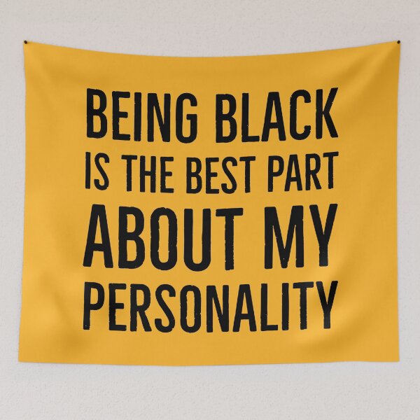 Item preview, Being black is the best part about my personality | black history month people afro American history quotes facts | designed and sold by Tarun Bisht.