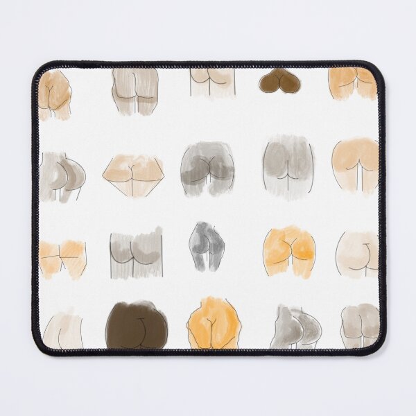 Item preview, Boho Funny Bathroom Women Butts Bathroom Typography Decor Modern Art designed and sold by SuccessHunters.