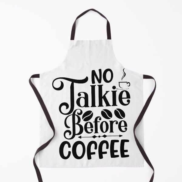 Item preview, NO Talkie Before COFFEE designed and sold by kapiks.