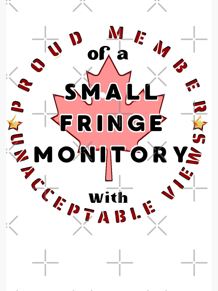 Disover small fringe minority Premium Matte Vertical Poster