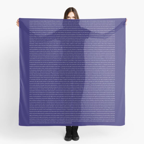 Item preview, universal declaration of human rights designed and sold by Grafik0.