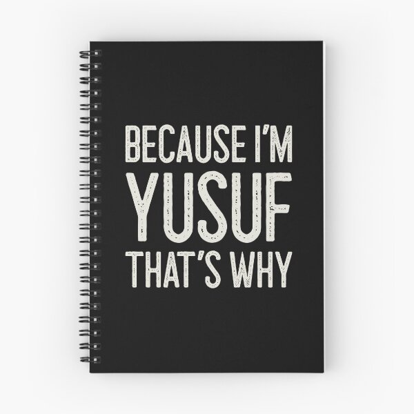 Item preview, Because I’m Yusuf That’s Why Funny Personalized Name designed and sold by MariosNydras.