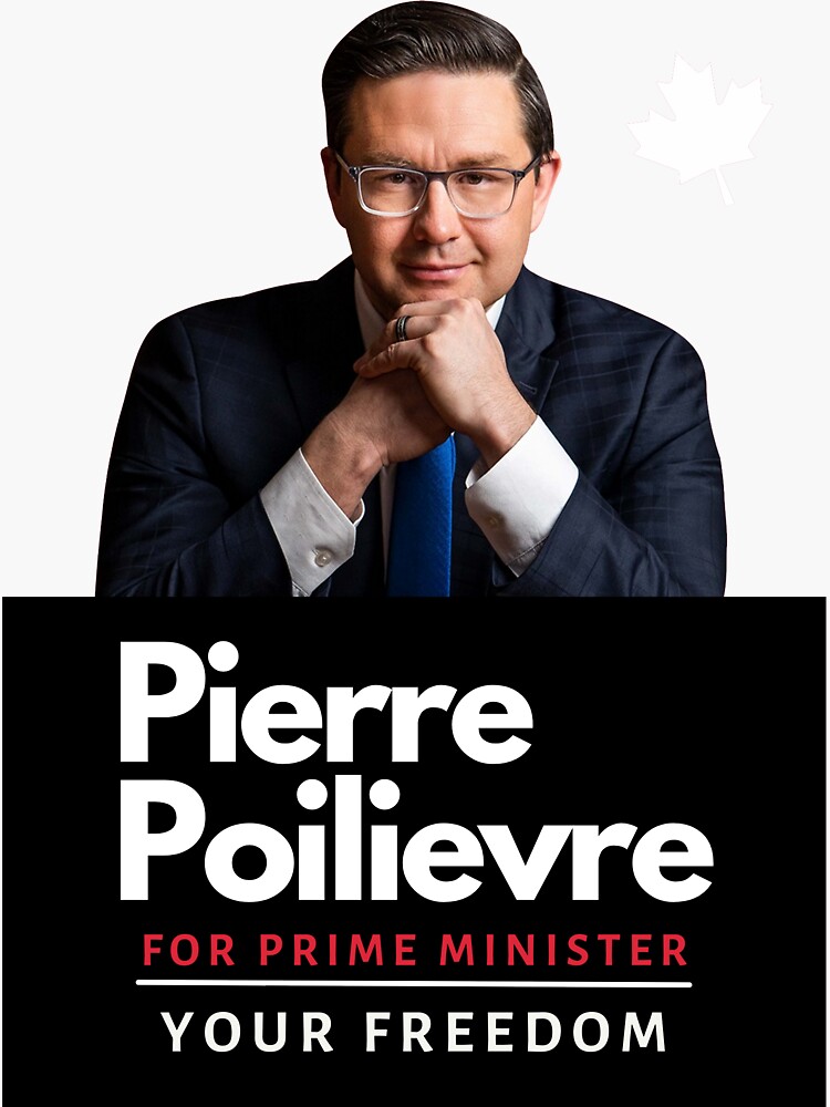 "Vote for Pierre Poilievre Transparent" Sticker for Sale by NLReid