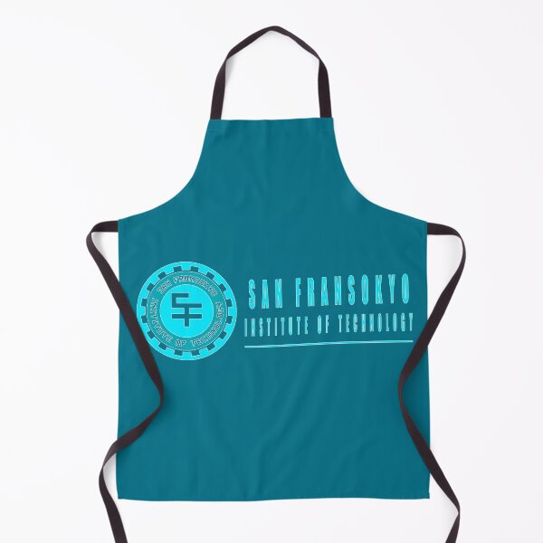 Item preview, San Fransokyo institute of technology blue neon logo white outline, blue fill designed and sold by Adamasage.