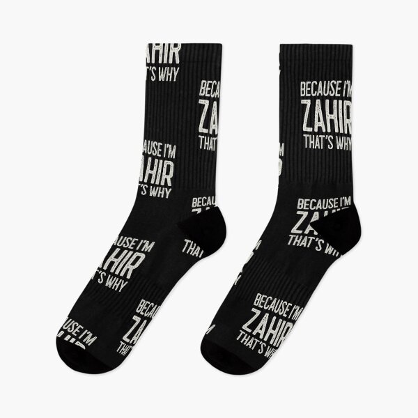 Item preview, Because I’m Zahir That’s Why Funny Personalized Name designed and sold by MariosNydras.