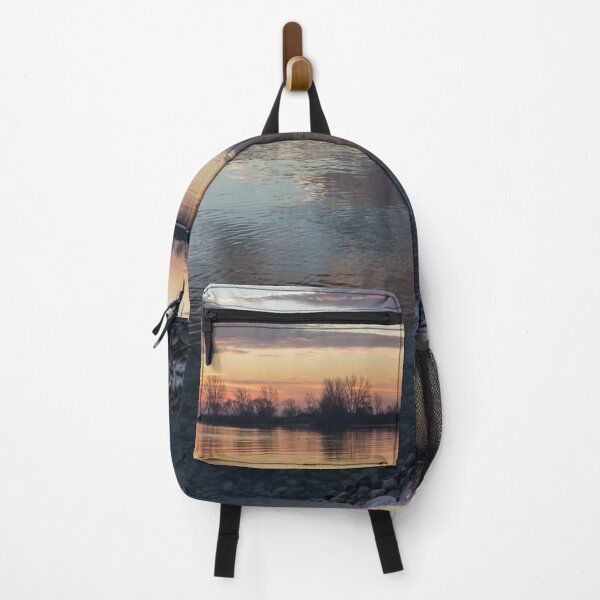 Item preview, Meditative Stillness - Lakeside Sunup with a Fringe of Ice designed and sold by Georgia Mizuleva.