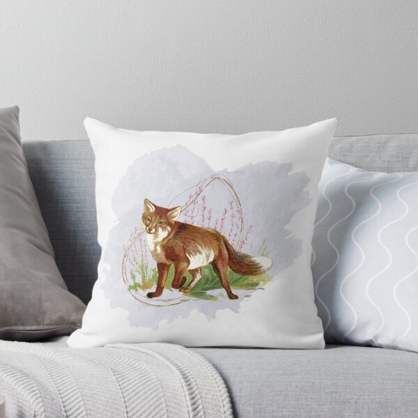 Item preview, Cute Fox with flowers designed and sold by Simply-Euphoria.