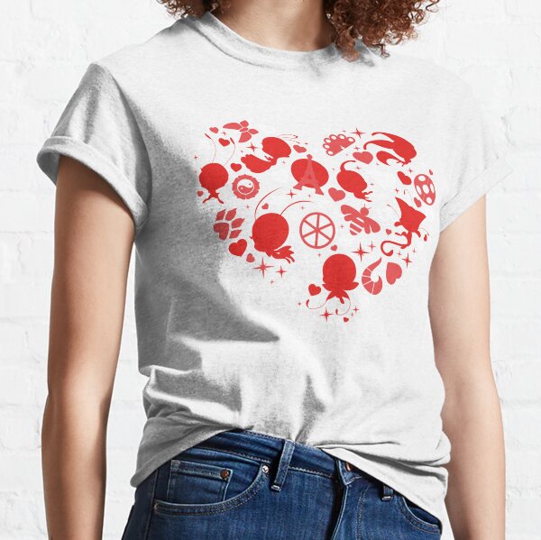 Miraculous Ladybug - Valentine's Day Collection - Miraculous icons T-shirt classique