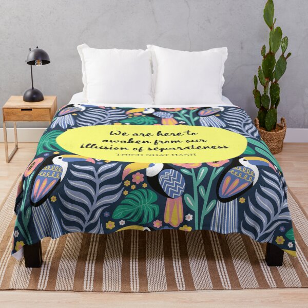 Item preview, We are here to awaken from our illusion of separateness. - Thich Nhat Hanh designed and sold by StudioCitrine.
