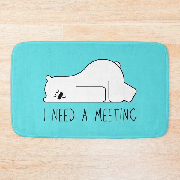Item preview, I need a meeting. Funny AA Humour.  designed and sold by superbling.