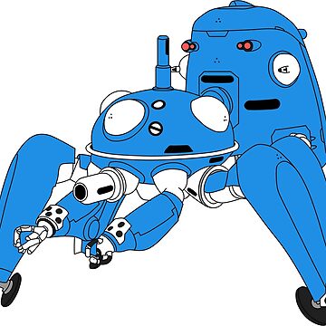 Artwork thumbnail, Tachikoma - Black outline, colour fill by Adamasage