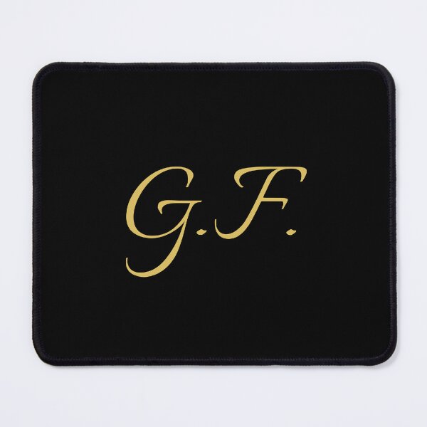 Item preview, GF Initials | Gold Lettering | Personalised Gifts designed and sold by Avo And Sriracha.