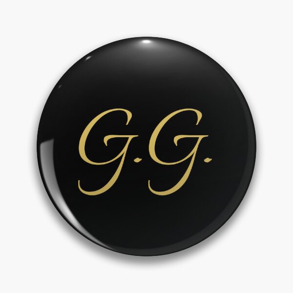 Item preview, GG Initials | Gold Lettering | Personalised Gifts designed and sold by Avo And Sriracha.