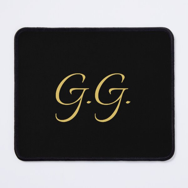 Item preview, GG Initials | Gold Lettering | Personalised Gifts designed and sold by Avo And Sriracha.