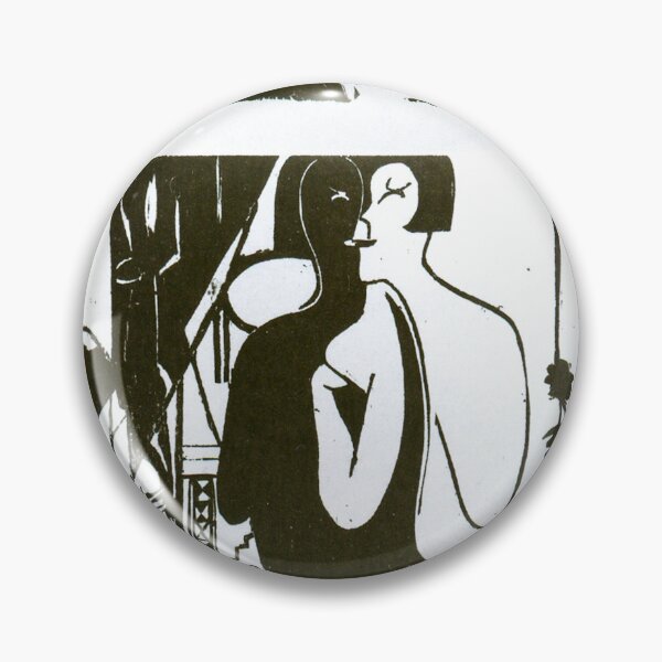 Item preview, HD ERNST LUDWIG KIRCHNER - Painter and model 1936 designed and sold by Go Logo Designs.
