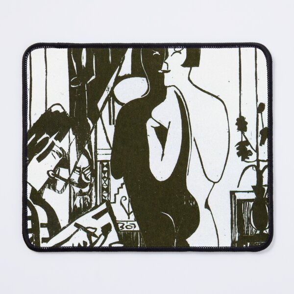 Item preview, HD ERNST LUDWIG KIRCHNER - Painter and model 1936 designed and sold by Go Logo Designs.