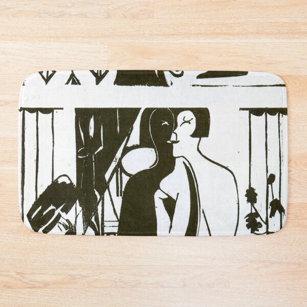 Item preview, HD ERNST LUDWIG KIRCHNER - Painter and model 1936 designed and sold by Go Logo Designs.