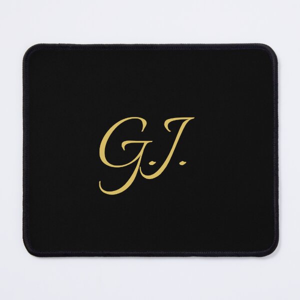 Item preview, GJ Initials | Gold Lettering | Personalised Gifts designed and sold by Avo And Sriracha.