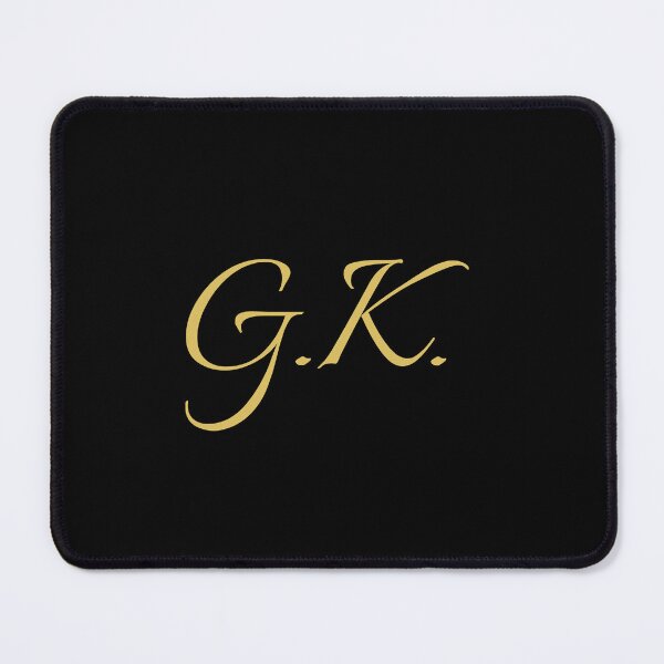 Item preview, GK Initials | Gold Lettering | Personalised Gifts designed and sold by Avo And Sriracha.