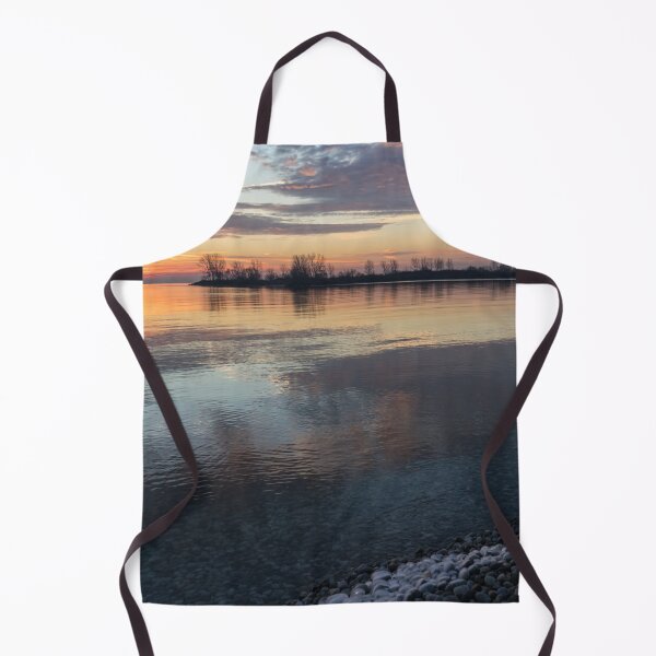 Item preview, Meditative Stillness - Lakeside Sunup with a Fringe of Ice designed and sold by Georgia Mizuleva.