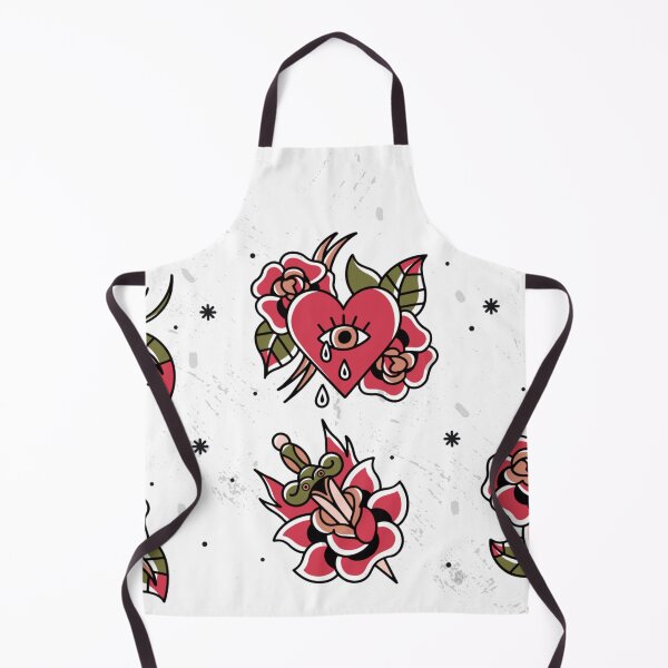 Item preview, Rose skull tattoos designed and sold by DerSenat.