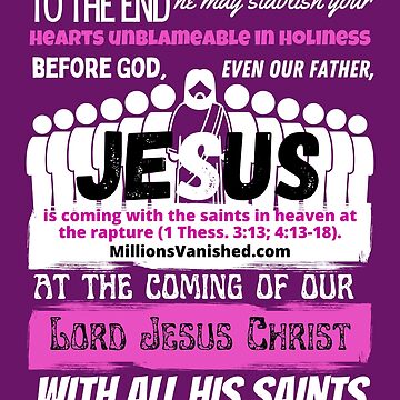 Artwork thumbnail, Jesus is Coming With Saints 6 - Christian  by 1thes416