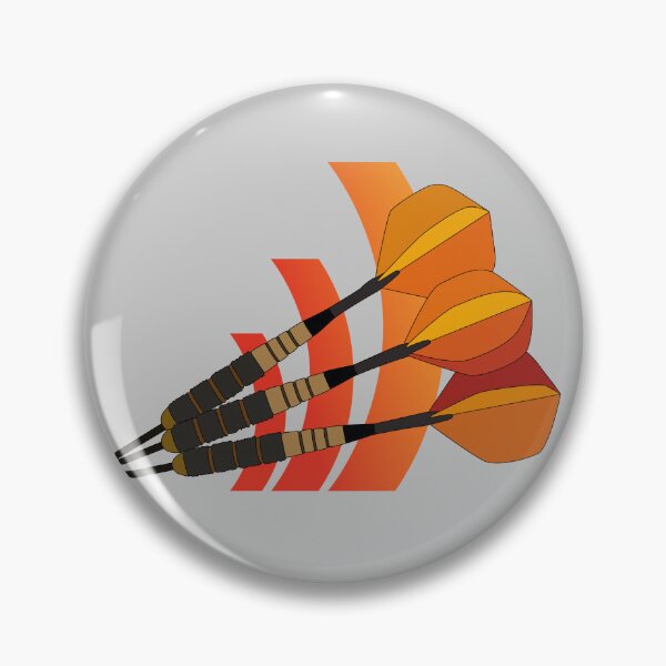 Item preview, Darts sport drawing designed and sold by Blondiabshop.