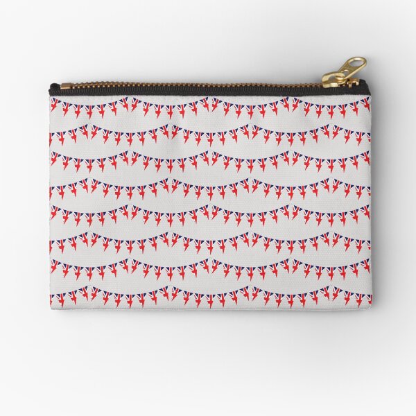 King Charles III Coronation bunting Zipper Pouch